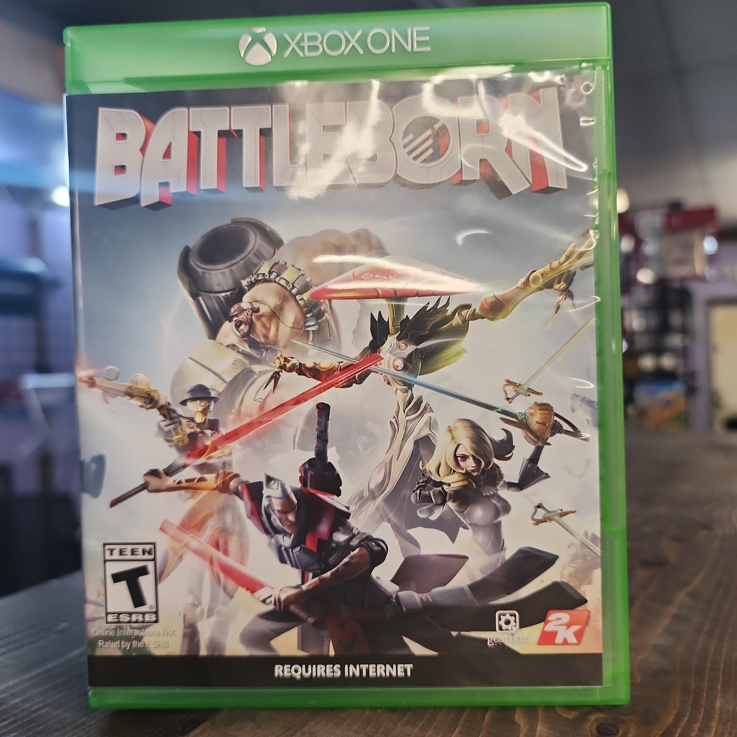 Xbox One - Battleborn Retrograde Collectibles 2K Games, CIB, Cliff Bleszinski, Cliffy B, Gearbox, Gearbox Software, Hero Shooter, Xbox One Preowned Video Game