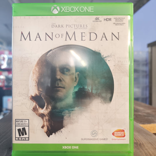 Xbox One - Dark Pictures Anthology: Man of Medan Retrograde Collectibles adventure, Bandai Namco, Choices Matter, CIB, Co-op, Horror, Supermassive Games, Supernatural Preowned Video Game 