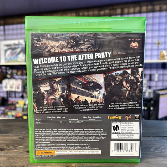 Xbox One - Dead Rising 3 Retrograde Collectibles Action, capcom, CIB, Co-op, Gore, Open World, Xbox One, Zombies Preowned Video Game