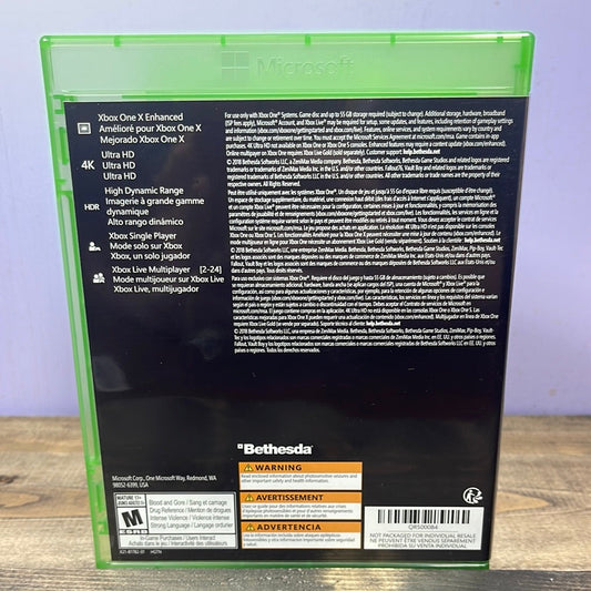 Xbox One - Fallout 76 Retrograde Collectibles Bethesda, CIB, Fallout, FPS, Multiplayer, RPG, Survival