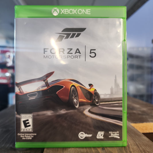 Xbox One - Forza Motorsport 5 Retrograde Collectibles Automobile Sim, CIB, Forza Series, Microsoft Studios, Motorsport, Racing, Racing Simulator, Simulati Preowned Video Game 