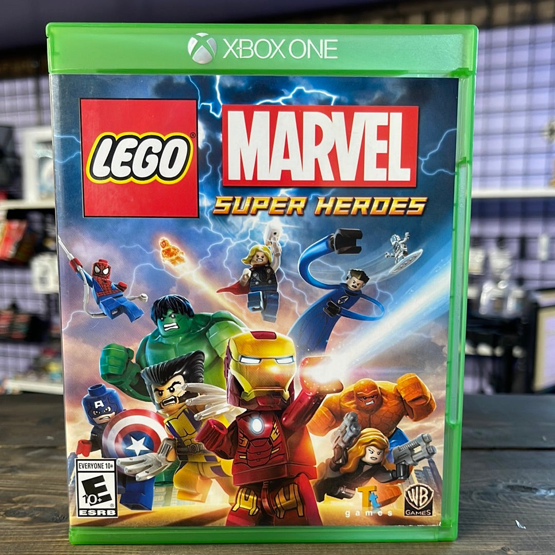 Xbox One - LEGO Marvel Super Heroes Retrograde Collectibles adventure, CIB, E10 Rated, LEGO, Marvel Comics, Open World, Superhero, Traveller's Tales, Warner Bro Preowned Video Game