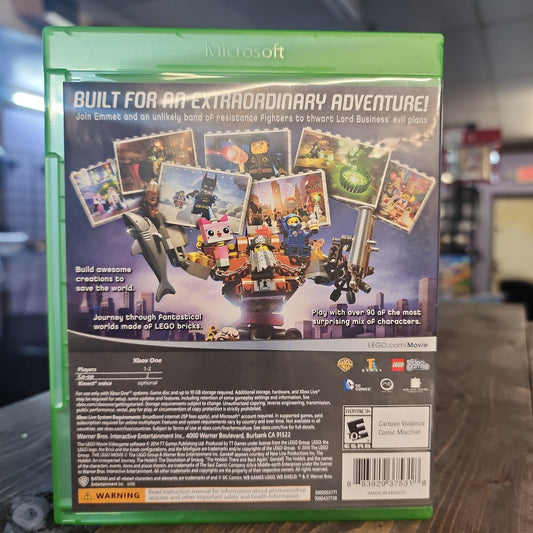 Xbox One - LEGO Movie Videogame Retrograde Collectibles Action, adventure, CIB, Funny, LEGO, Local Co-op, The LEGO Movie, Traveller's Tales, TT Fusion, Warn Preowned Video Game