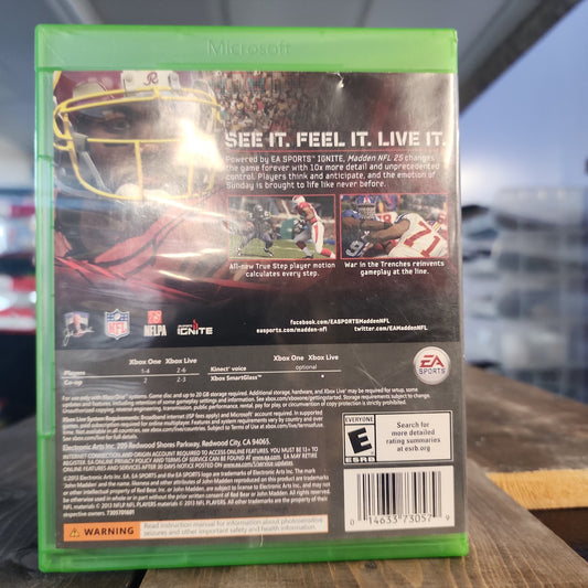 Xbox One - Madden 25 Retrograde Collectibles Adrian Peterson, American Football, Barry Sanders, CIB, EA Sports, Football, Madden, National Footba Preowned Video Game