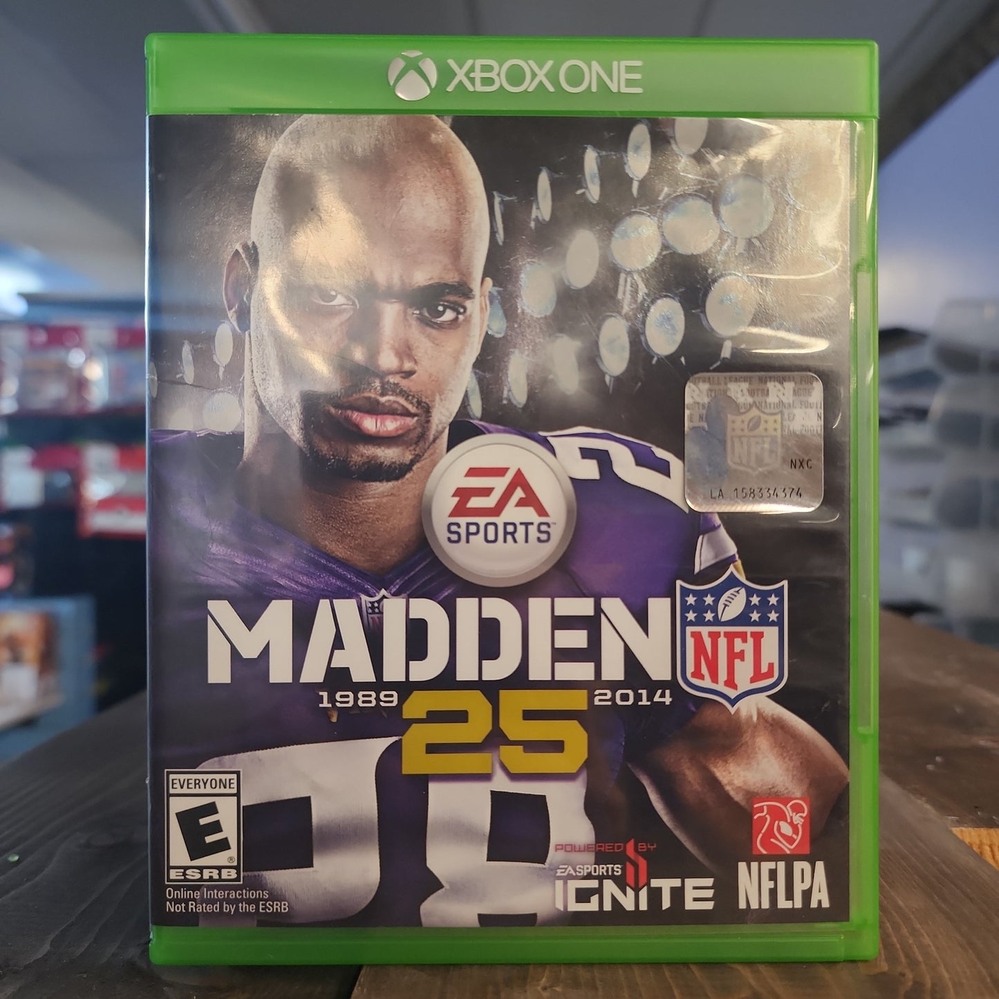 Xbox One - Madden 25 Retrograde Collectibles Adrian Peterson, American Football, Barry Sanders, CIB, EA Sports, Football, Madden, National Footba Preowned Video Game