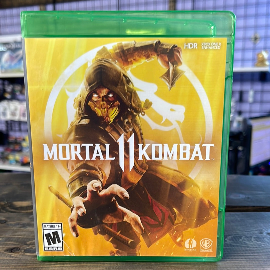 Xbox One - Mortal Kombat 11 Retrograde Collectibles CIB, Fighting, Gore, Mortal Kombat, Multiplayer, Netherrealm, Violent, Warner Bros., Xbox One Preowned Video Game