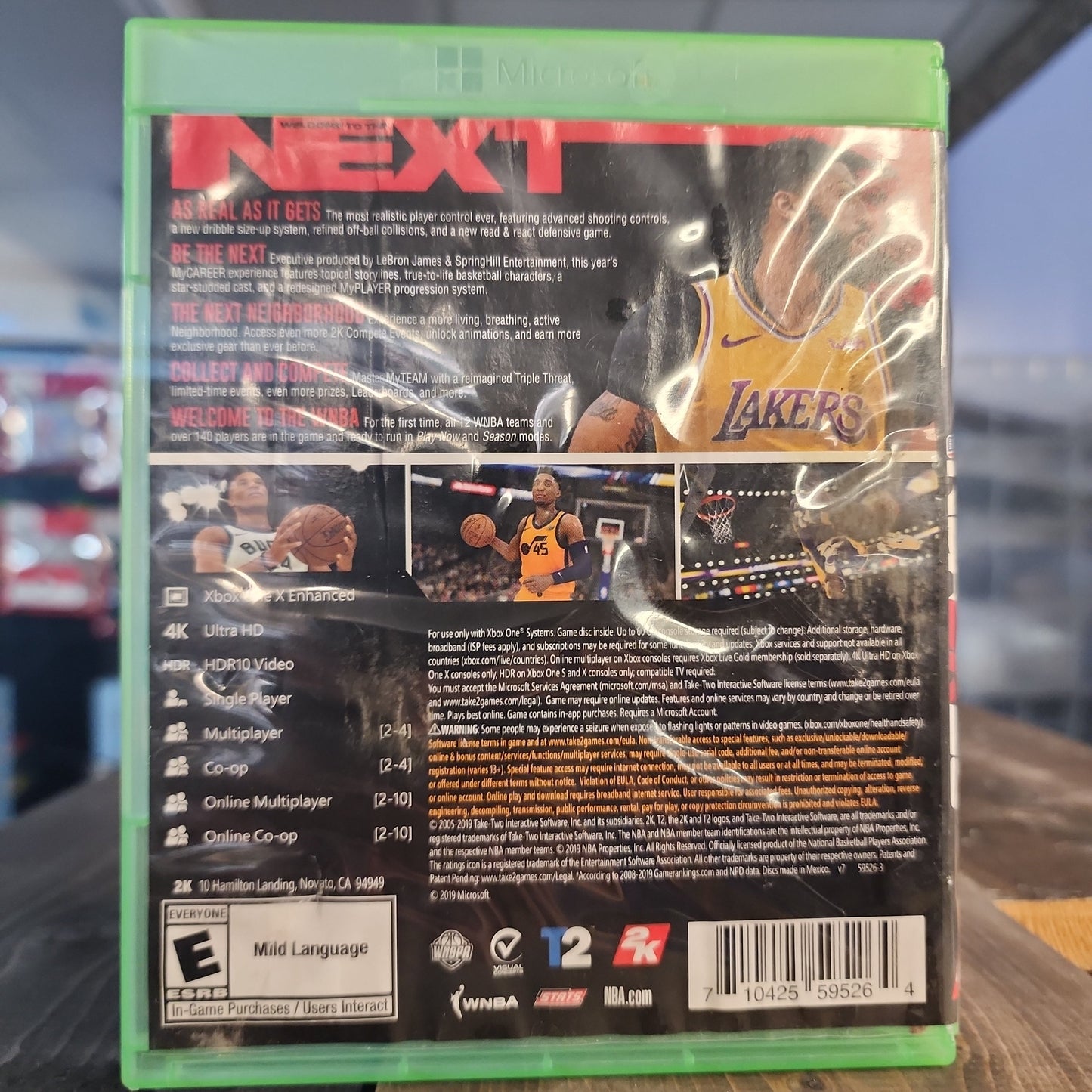 Xbox One - NBA 2K20 Retrograde Collectibles 2K Sports, Anthony Davis, Basketball, CIB, Dwayne Wade, LeBron James, Maverick Carter, NBA, Sports, Preowned Video Game