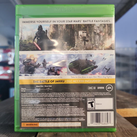 Xbox One - Star Wars Battlefront Retrograde Collectibles CIB, DICE, EA, First Person Shooter, FPS, Lucasfilm Preowned Video Game