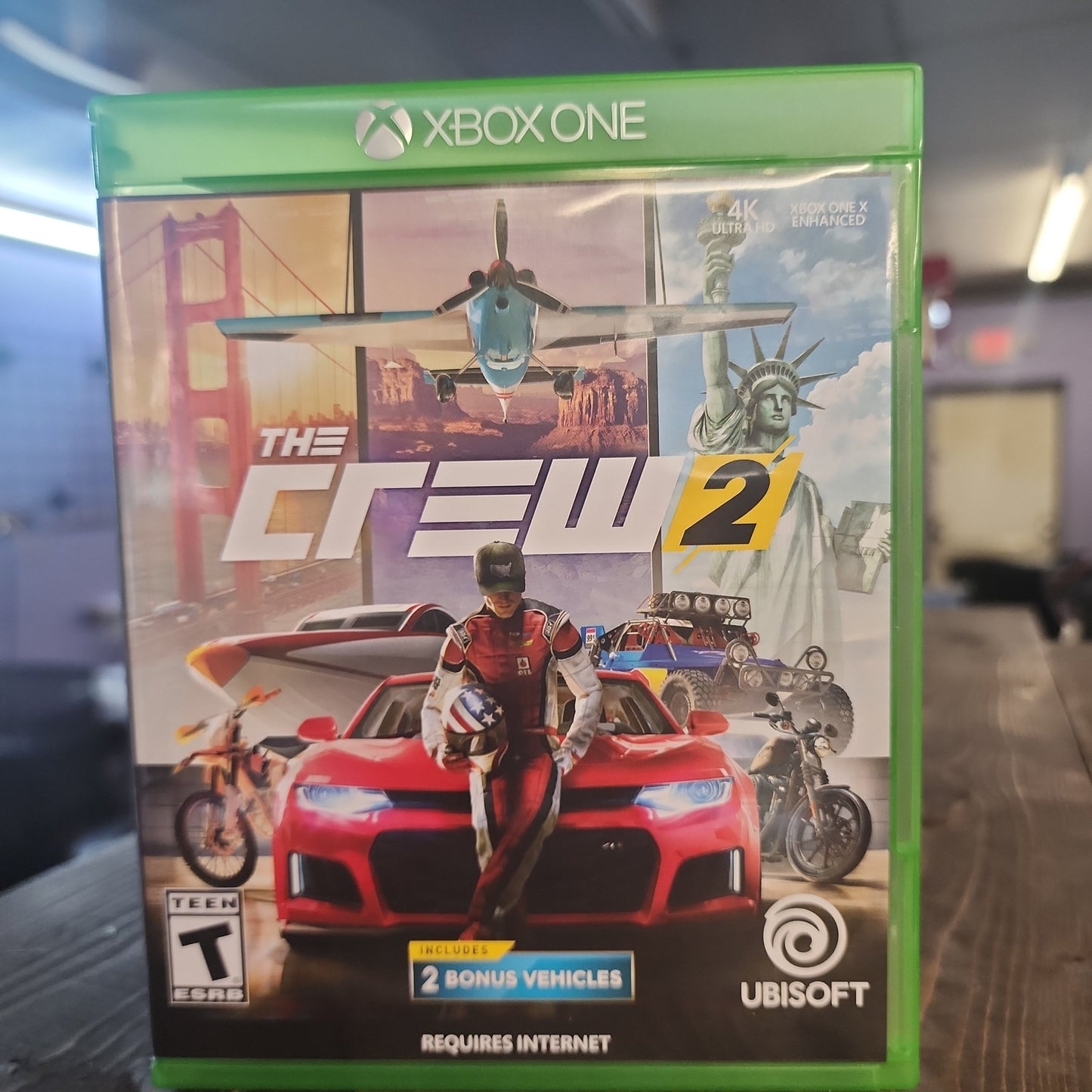 Xbox One - The Crew 2 Retrograde Collectibles Automobile Sim, CIB, Motorsport, Multiplayer, Open World, Racing, Simulation, Simulator, Sports, Ubi Preowned Video Game