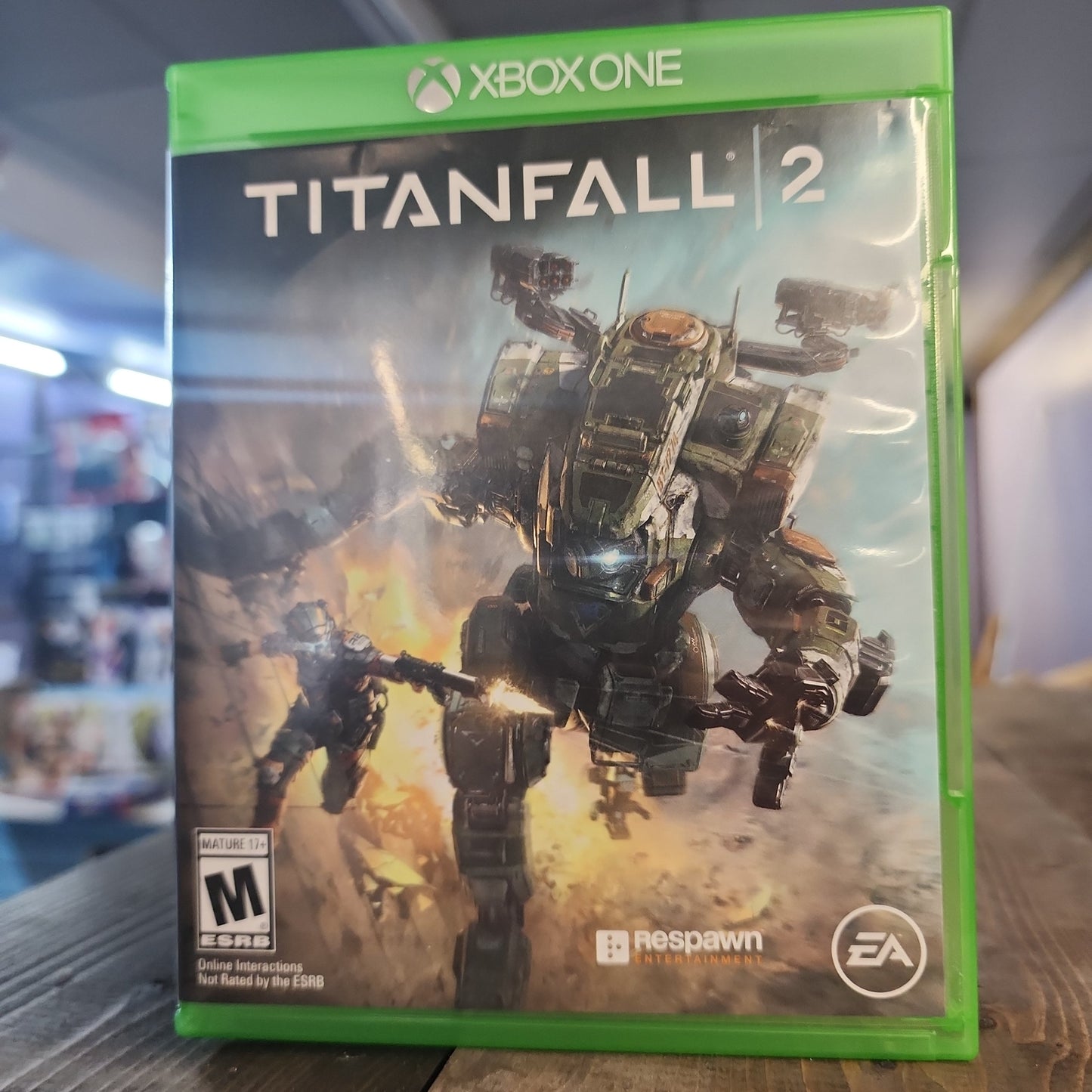 Xbox One - Titanfall 2 Retrograde Collectibles Action, CIB, EA, First Person Shooter, FPS, Mech, Mecha, Multiplayer, Respawn, Respawn Entertainment Preowned Video Game