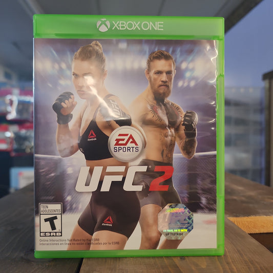 Xbox One - UFC 2 Retrograde Collectibles CIB, Combat Sports, Conor McGregor, Martial Arts, MMA, Ronda Rousey, Sports, UFC, Xbox One Preowned Video Game 