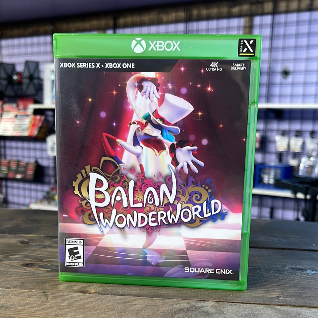 Xbox Series X - Balan Wonderworld Retrograde Collectibles adventure, CIB, enix, one x, platformer, series x, square enix, squaresoft, xbox Preowned Video Game