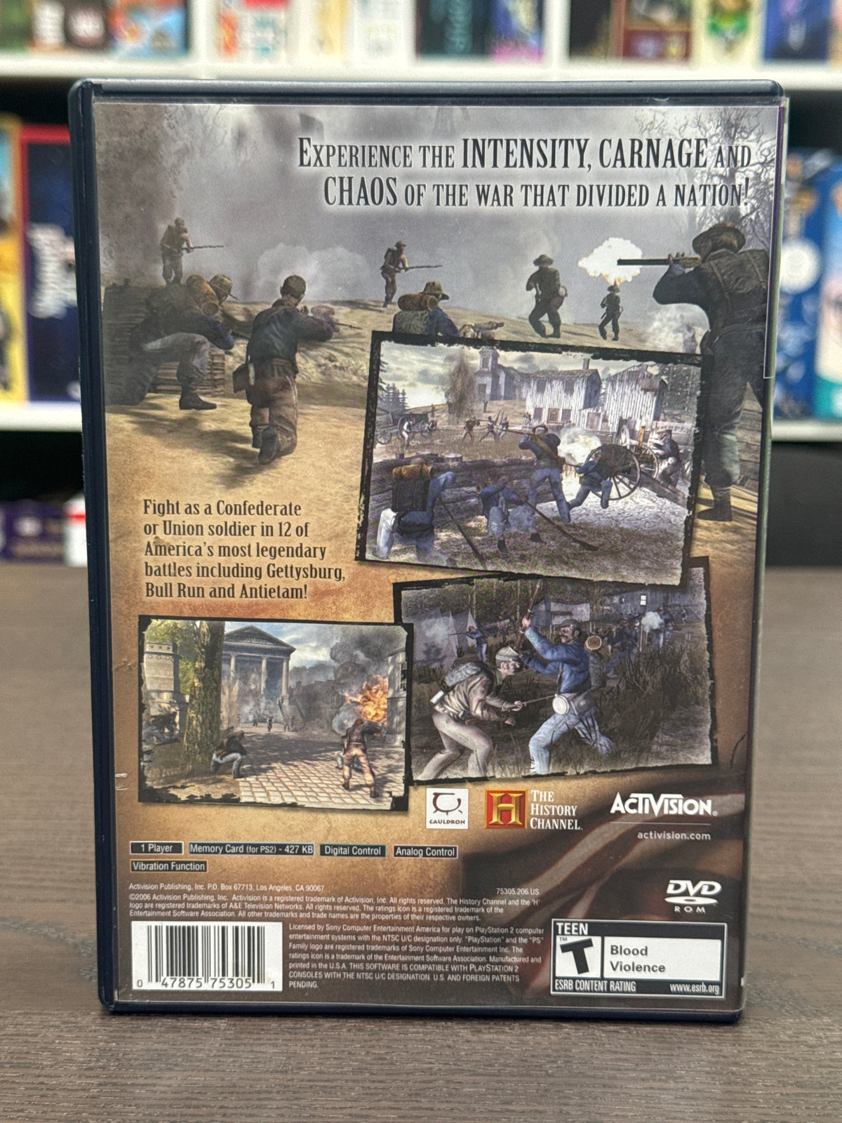 Playstation 2 - Civil War: A Nation Divided