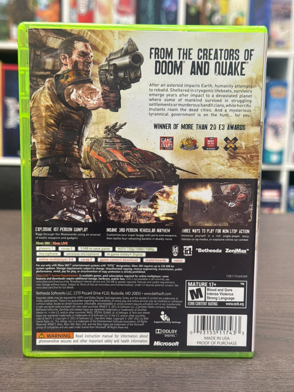 Xbox 360 - Rage Anarchy Edition