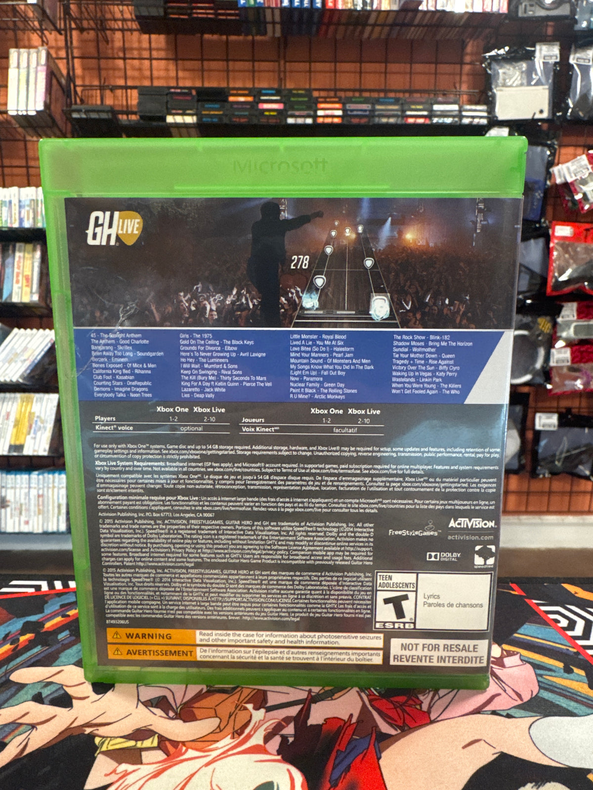 Xbox One - guitar Hero Live