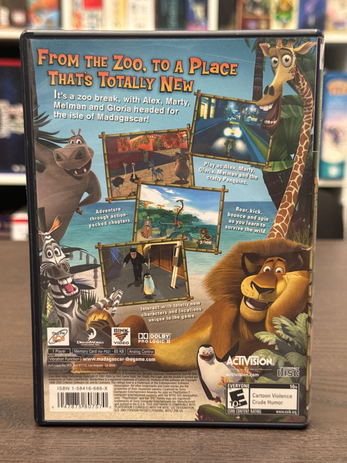 Playstation 2 - Madagascar