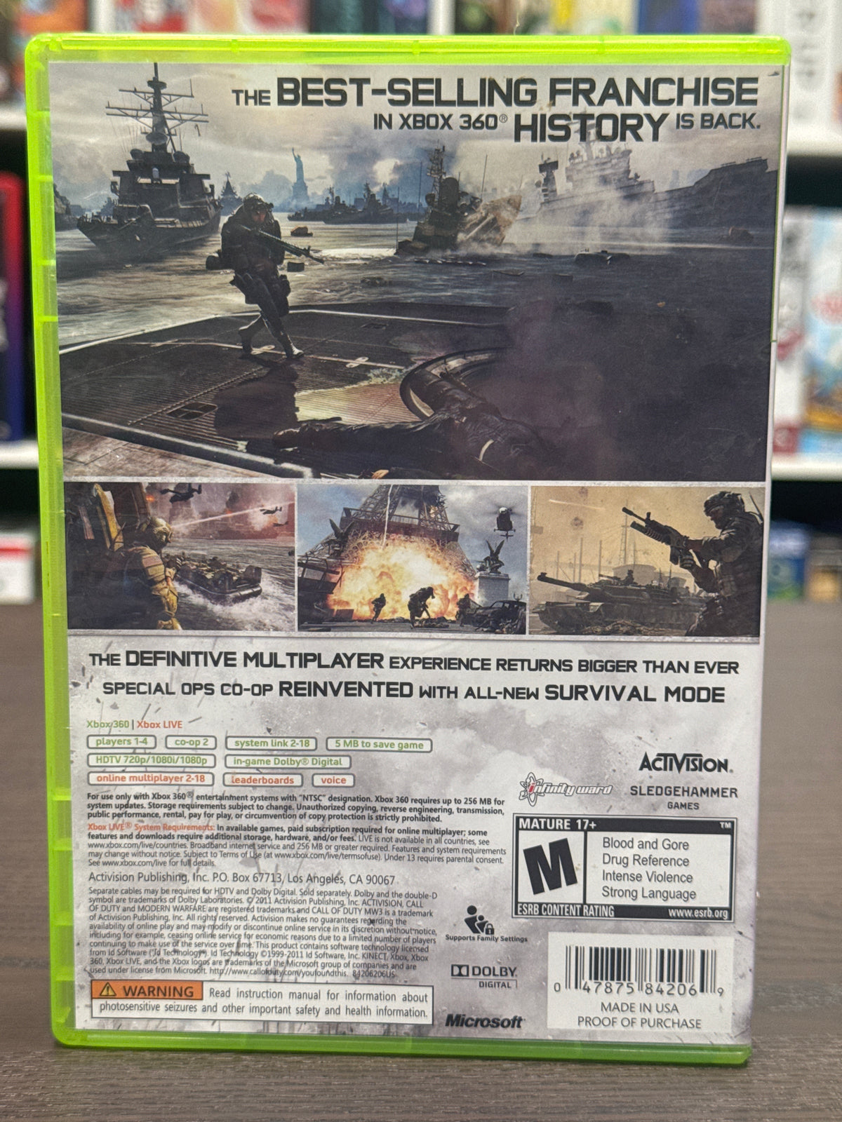 Xbox 360 - Call Of Duty: Modern Warfare 3