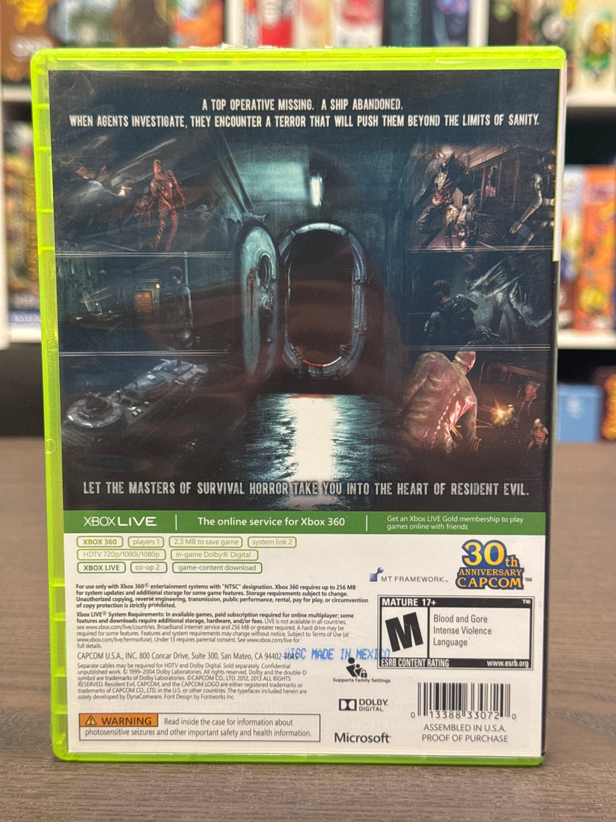Xbox 360 - Resident Evil Revelations