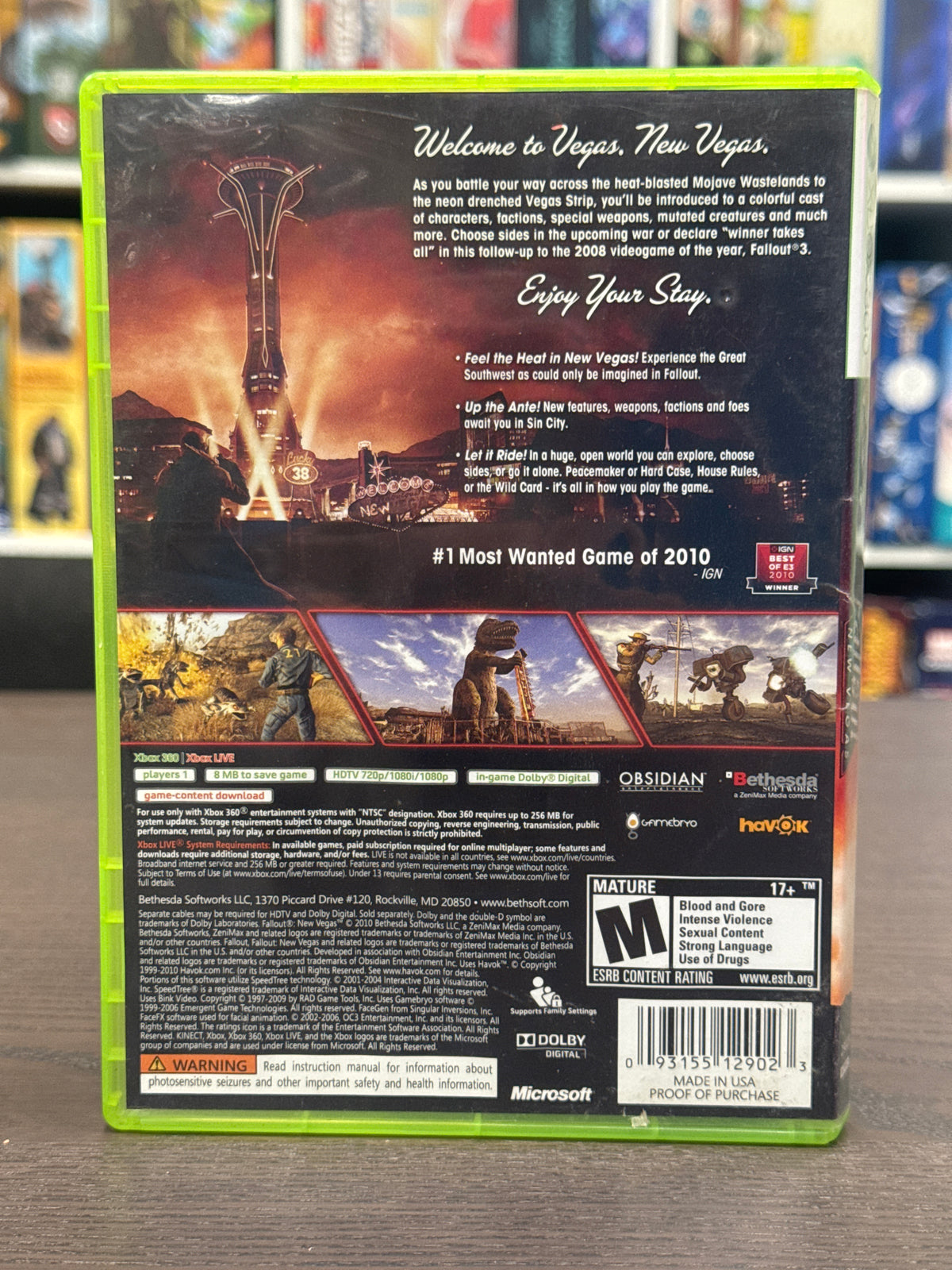 Xbox 360 - Fallout New Vegas
