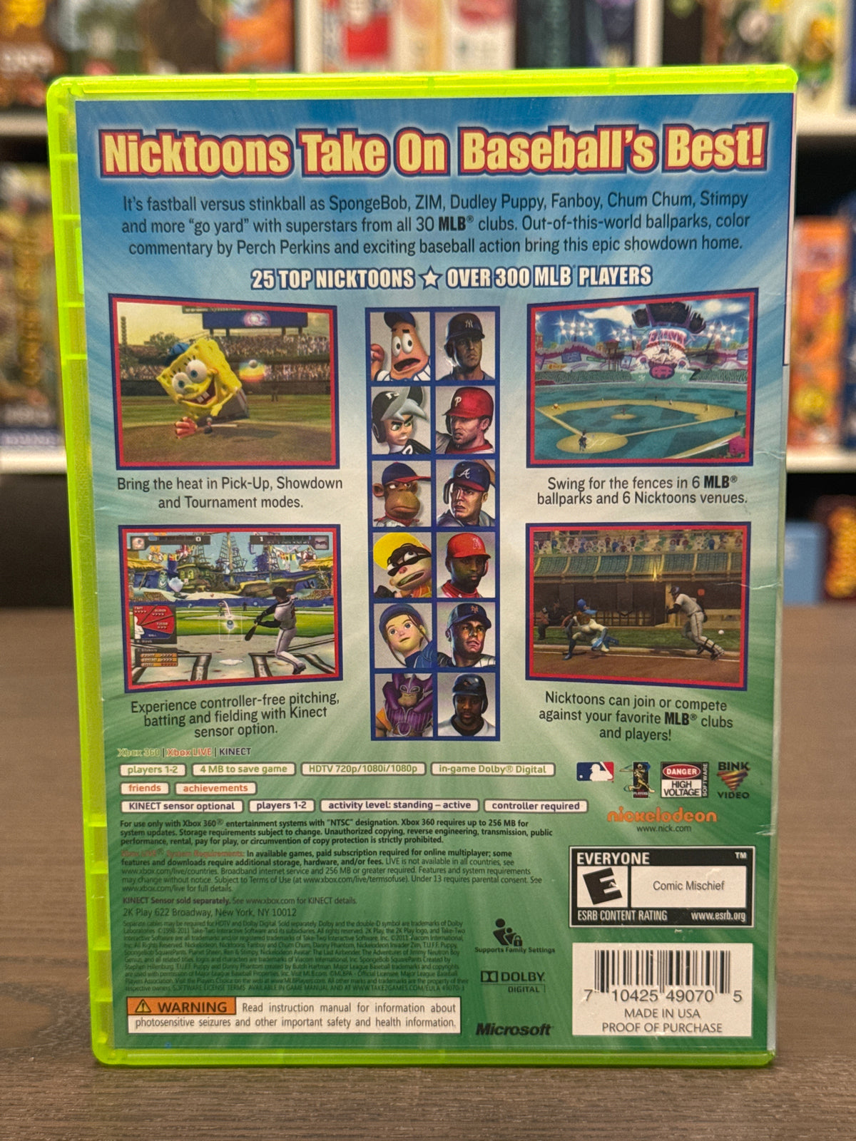 Xbox 360 - Nicktoons MLB