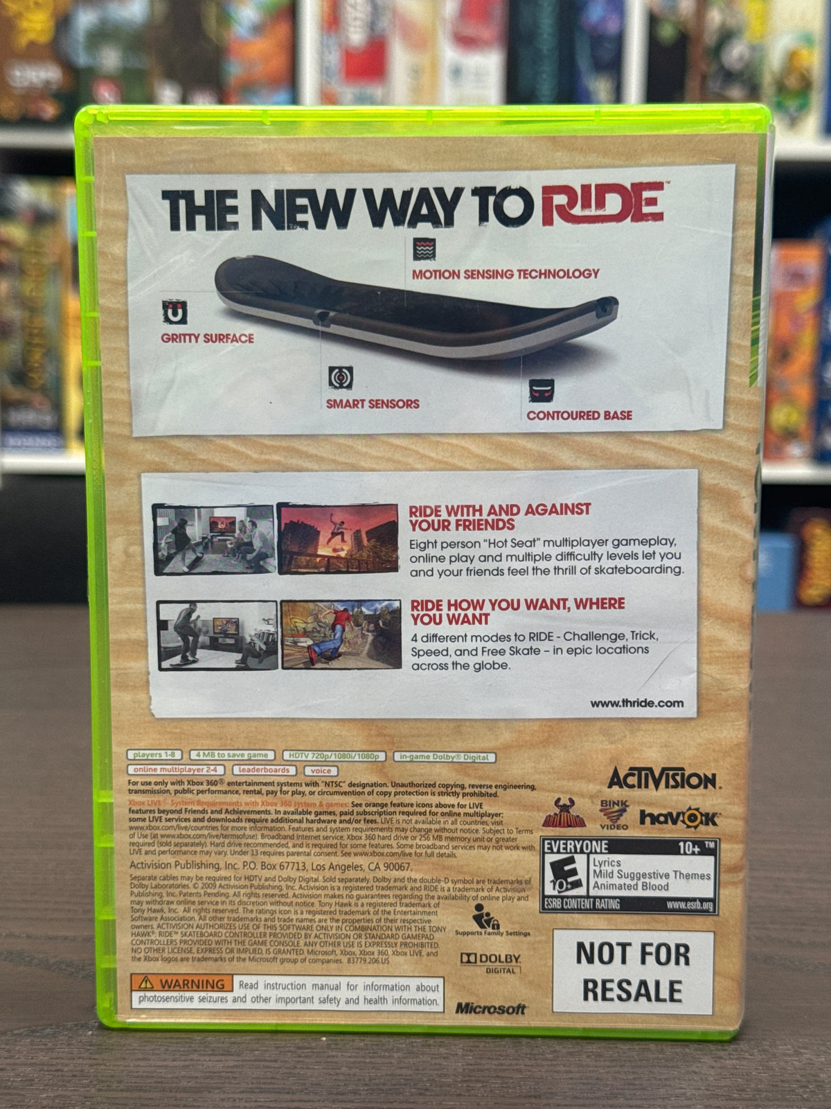 Xbox 360 - Tony Hawk Ride