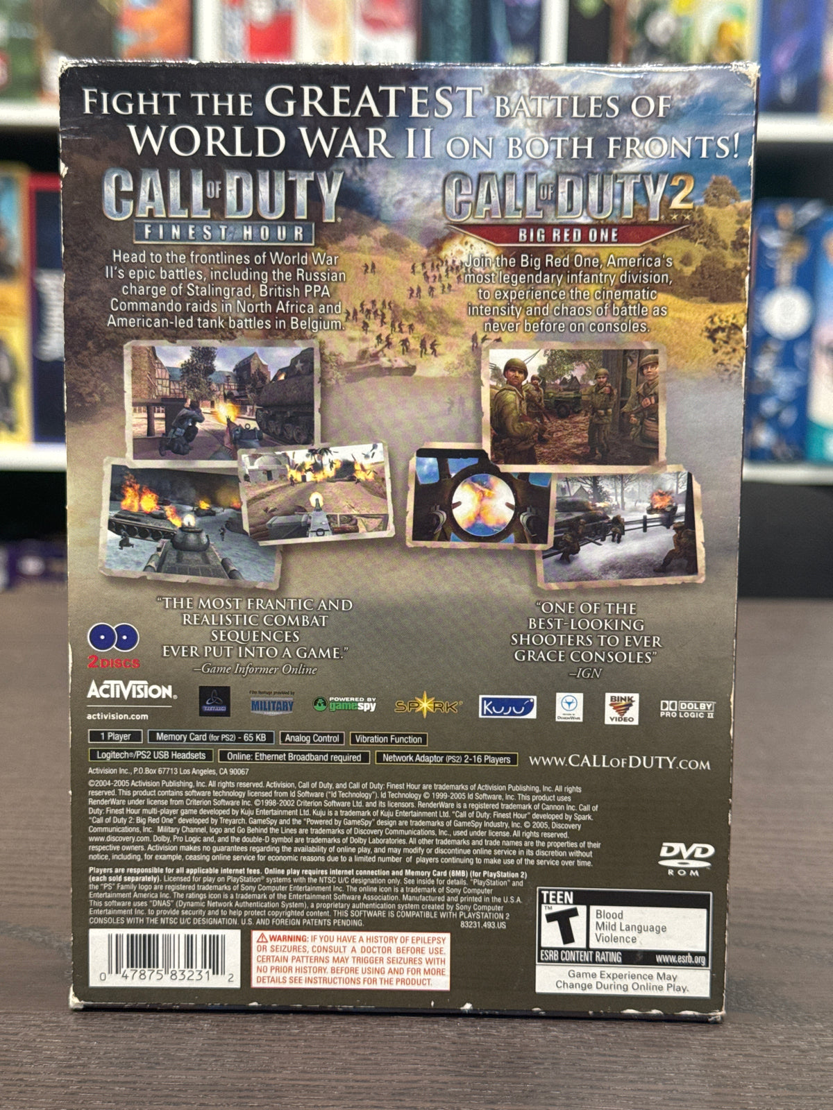 Playstation 2 - Call of Duty: Legacy