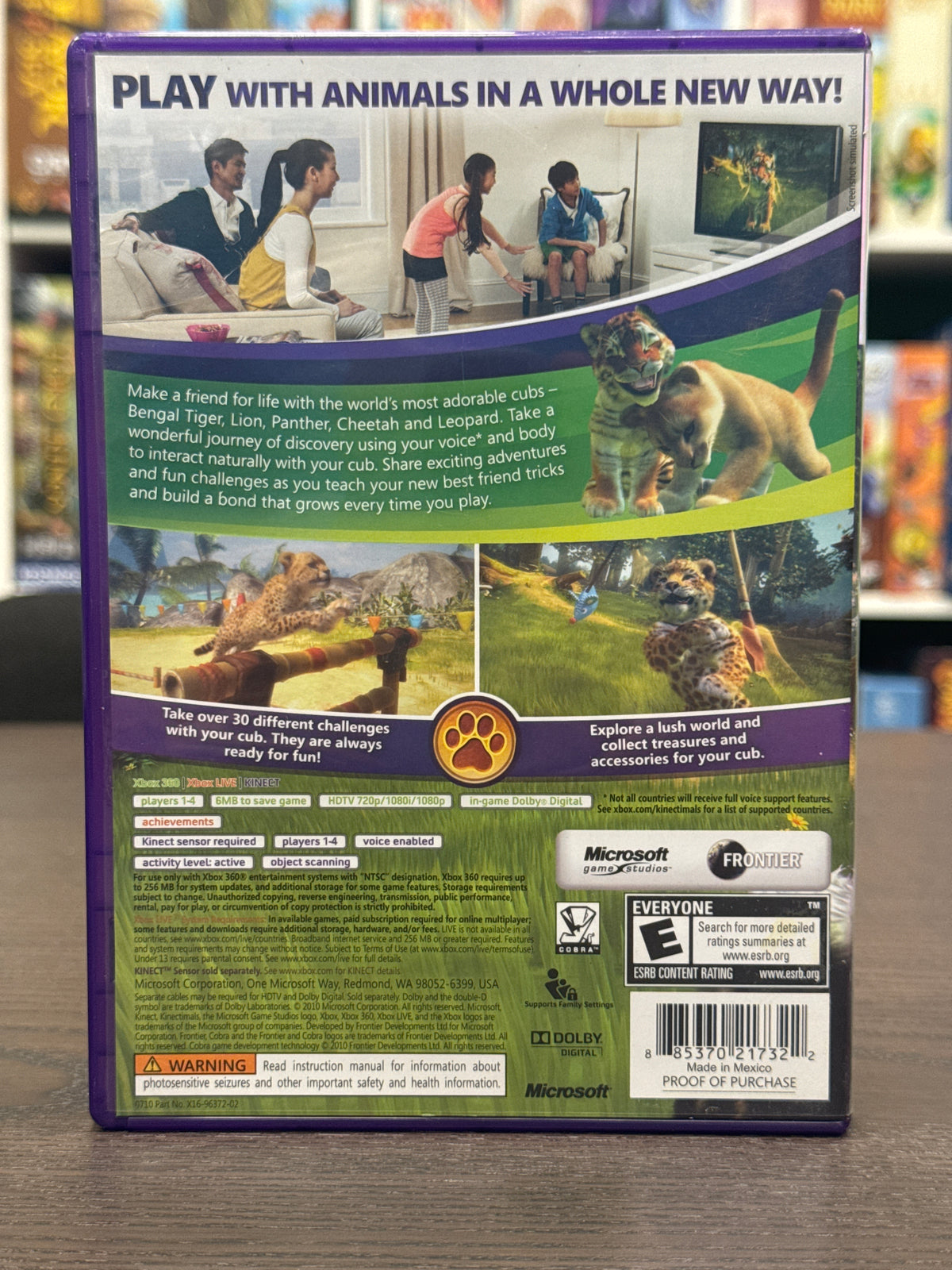 Xbox 360 - Kinectimals