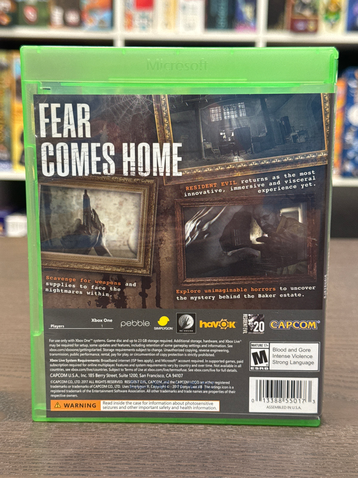 Xbox One - Resident Evil Biohazard
