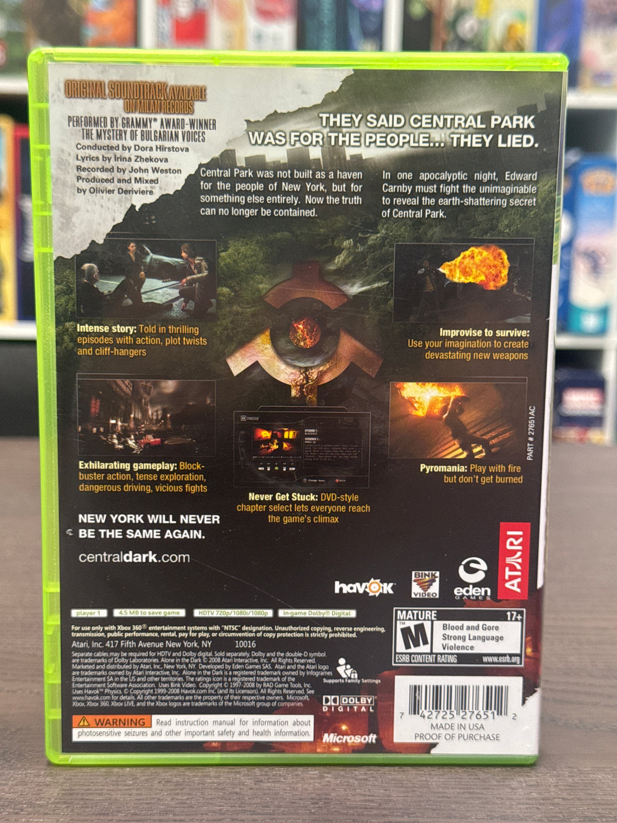 Xbox 360 - Alone In The Dark