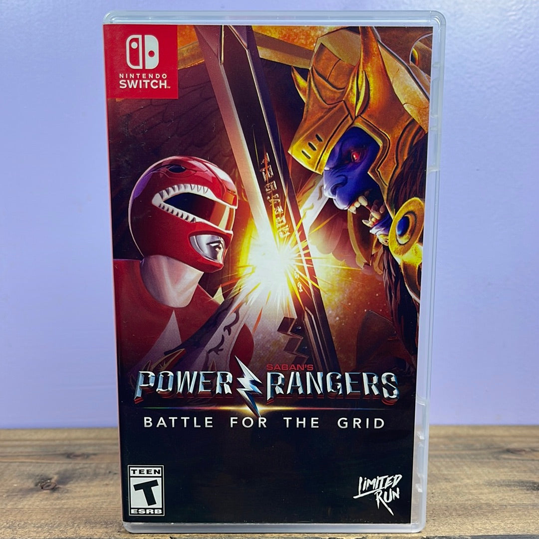 Nintendo Switch - Power Rangers Battle for the Grid Retrograde Collectibles Hasbro, Limited Run, Lionsgate Games, Nintendo, Nintendo Switch, nWay, Switch, T Rated Preowned Video Game