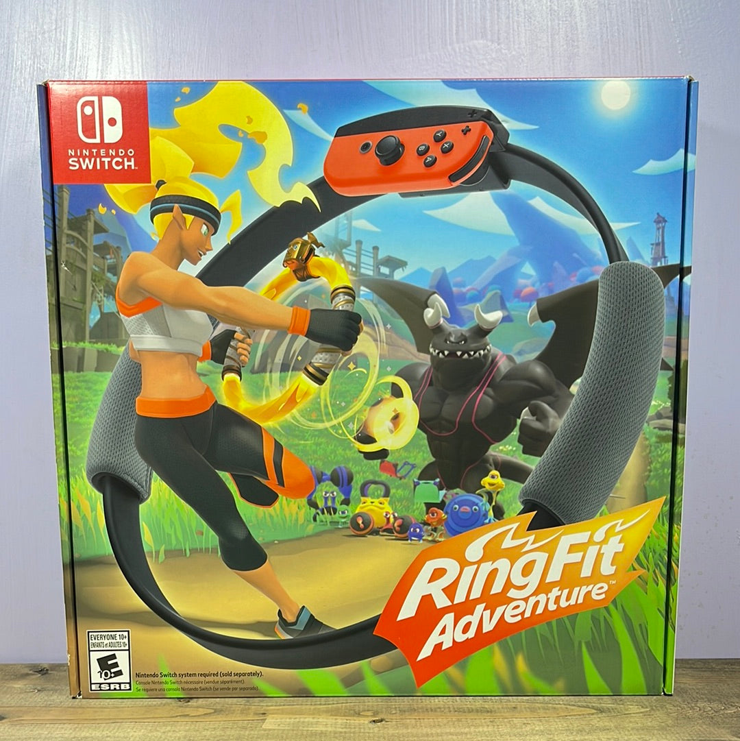 Nintendo Switch Ring Fit Adventure Set No software with Box Japan Game Used  #K
