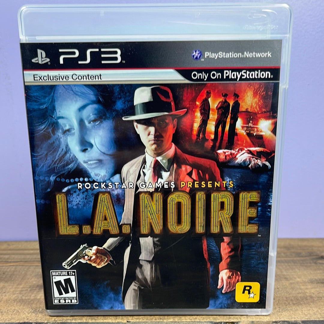 Playstation 3 - L.A. Noire Retrograde Collectibles adventure, CIB, Crime, Detective, M Rated, Noir, Open World, Playstation 3, PS3, Rockstar, Rockstar Preowned Video Game