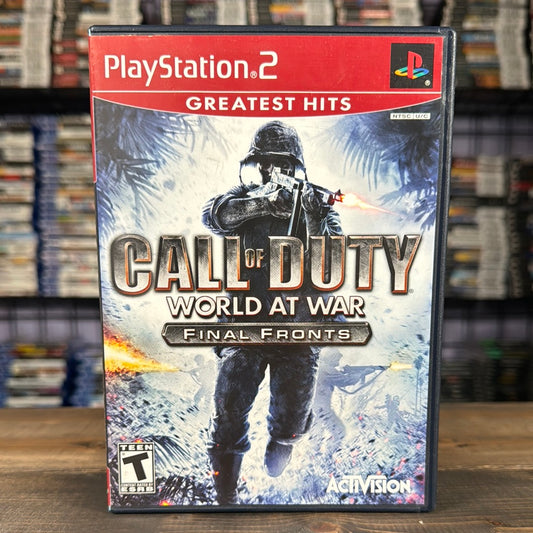 Playstation 2 - Call Of Duty: World At War Final Fronts [Greatest Hits]