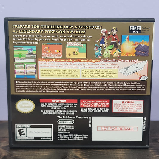 Nintendo DS - Pokémon HeartGold Version
