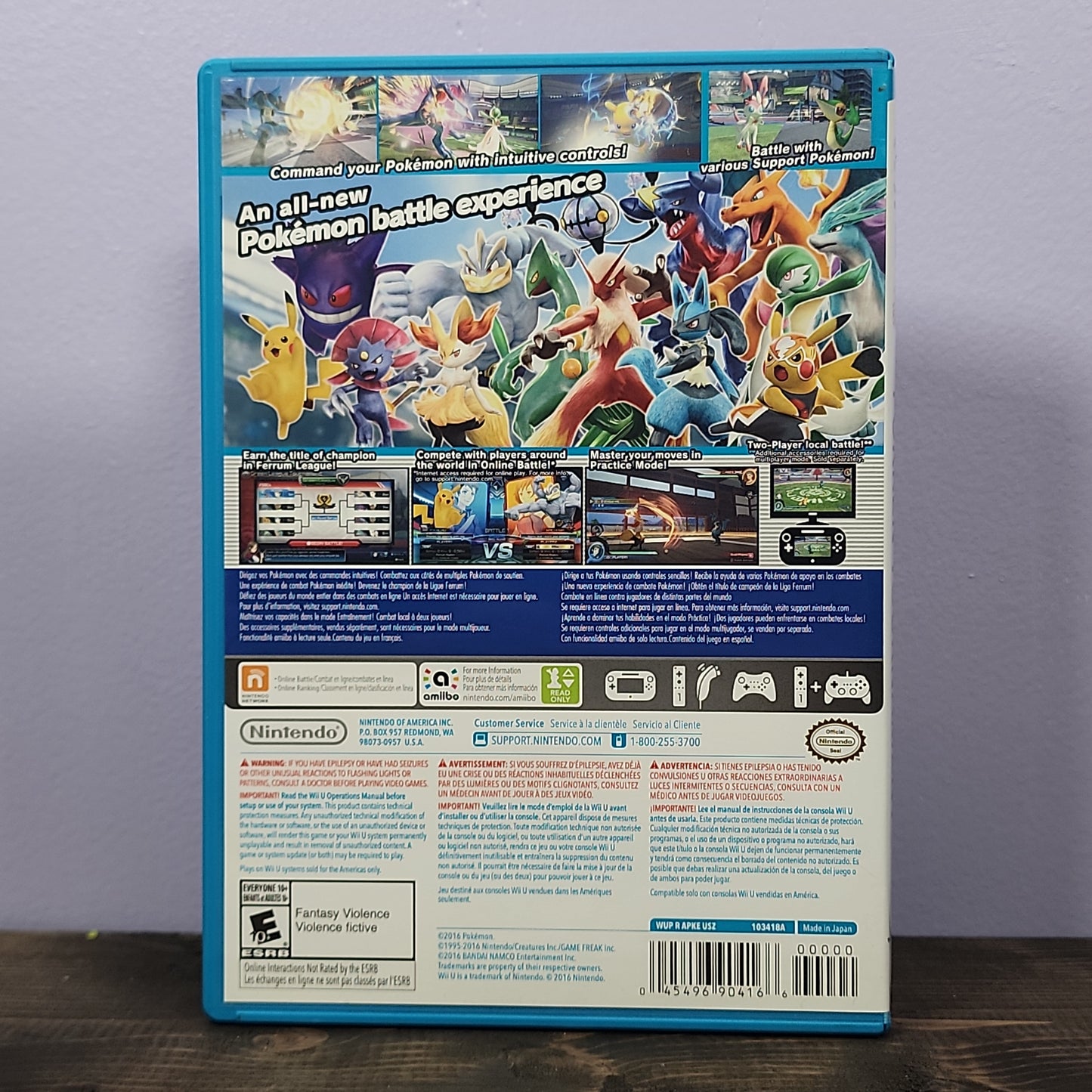 Nintendo WII U - Pokkén Tournament