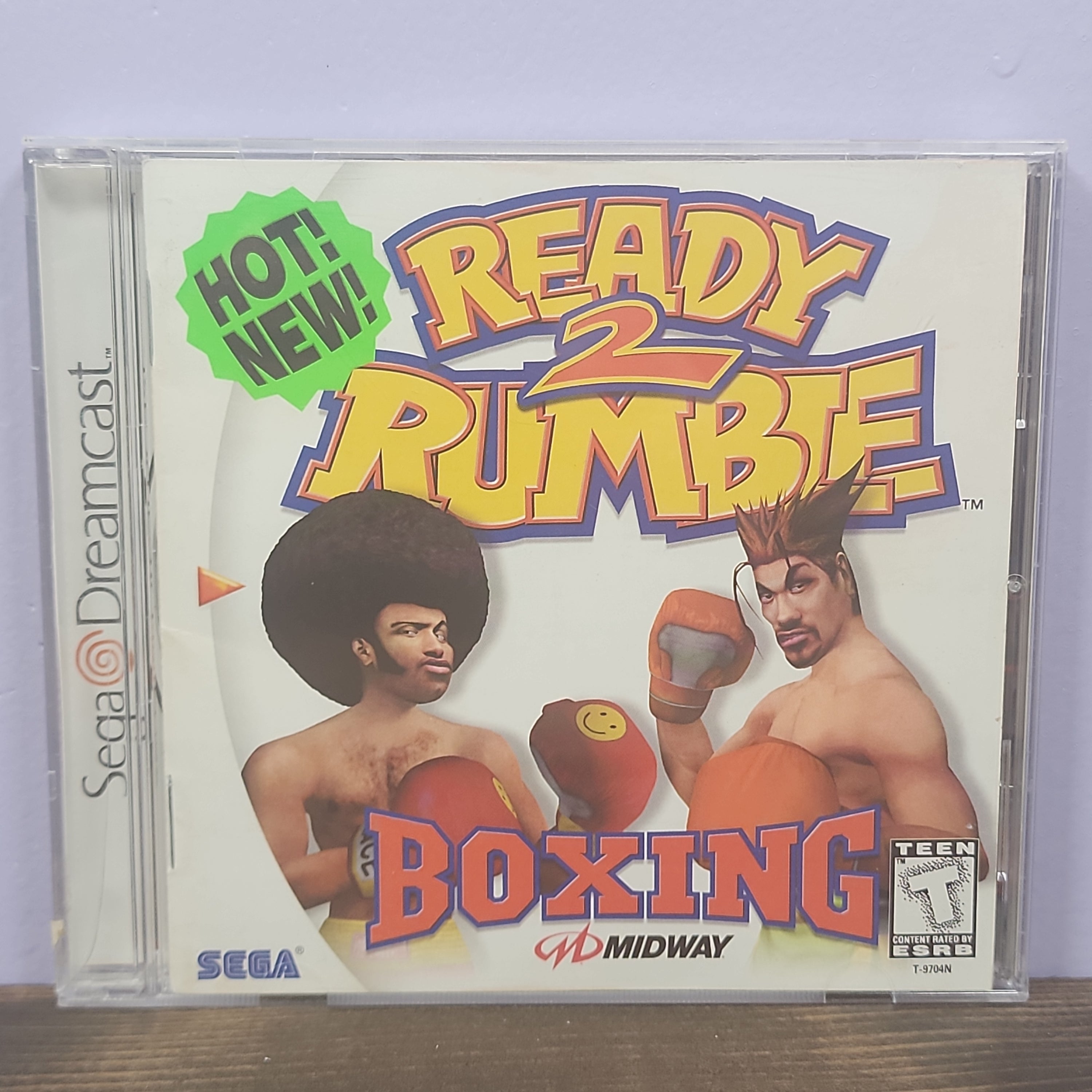 Ready 2 Rumble Boxing 1 & 2 Dreamcast shops sega Game