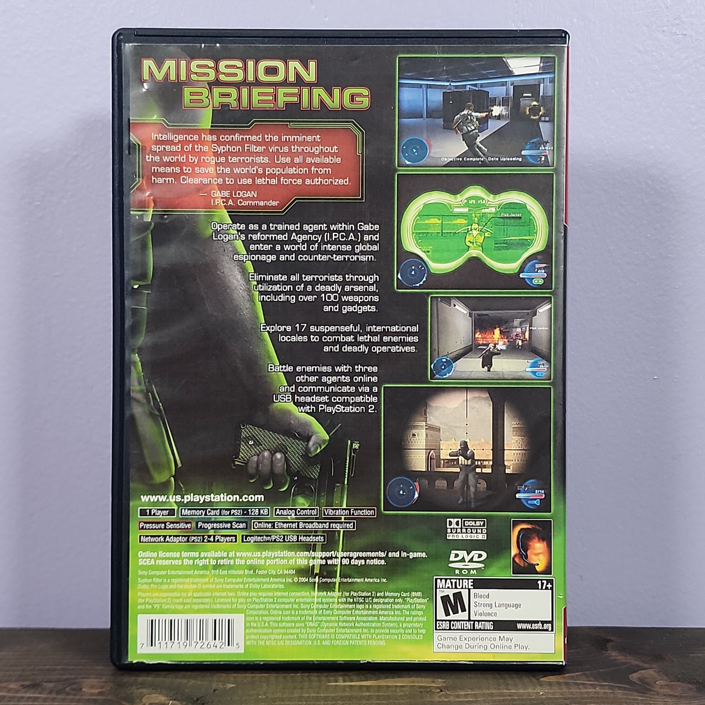 Playstation 2 - Syphon Filter: The Omega Strain [Greatest Hits]