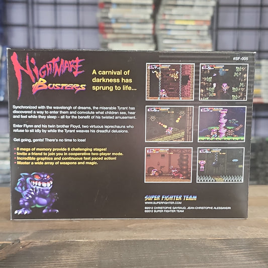 Super Nintendo - Nightmare Busters [Homebrew]