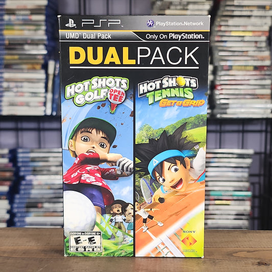 PSP -  Dual Pack: Hot Shots Golf and Hot Shots Tennis