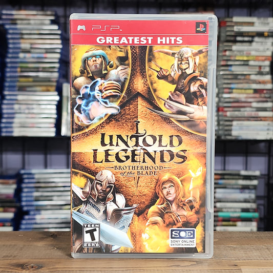 PSP - Untold Legends: Brotherhood of the Blade [Greatest Hits]