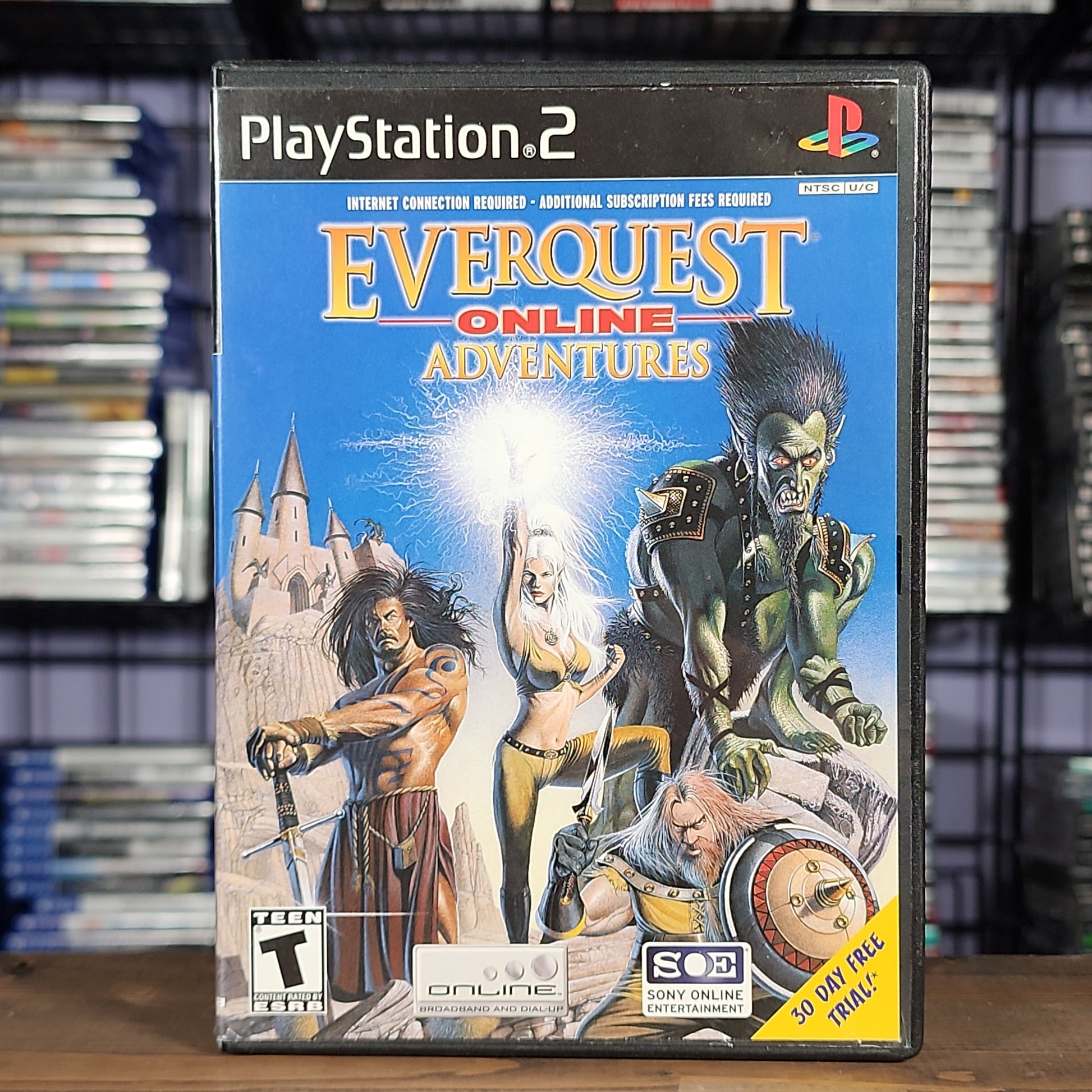 Playstation Everquest Online Adventures Retrograde Gaming