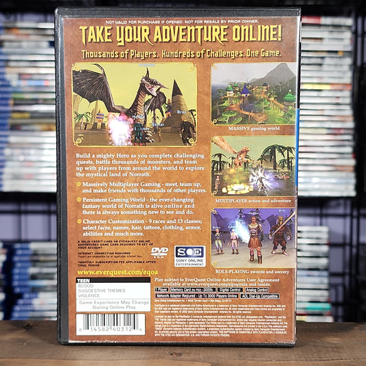 Playstation 2 - Everquest Online Adventures