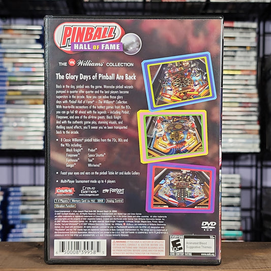 Playstation 2 - Pinball Hall of Fame: The Williams Collection