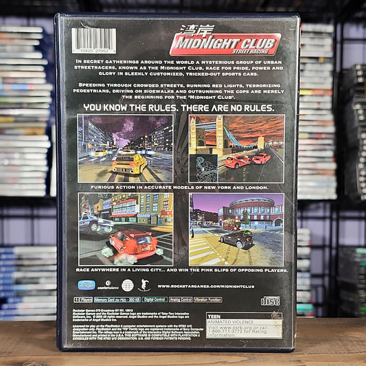 Playstation 2 - Midnight Club: Street Racing