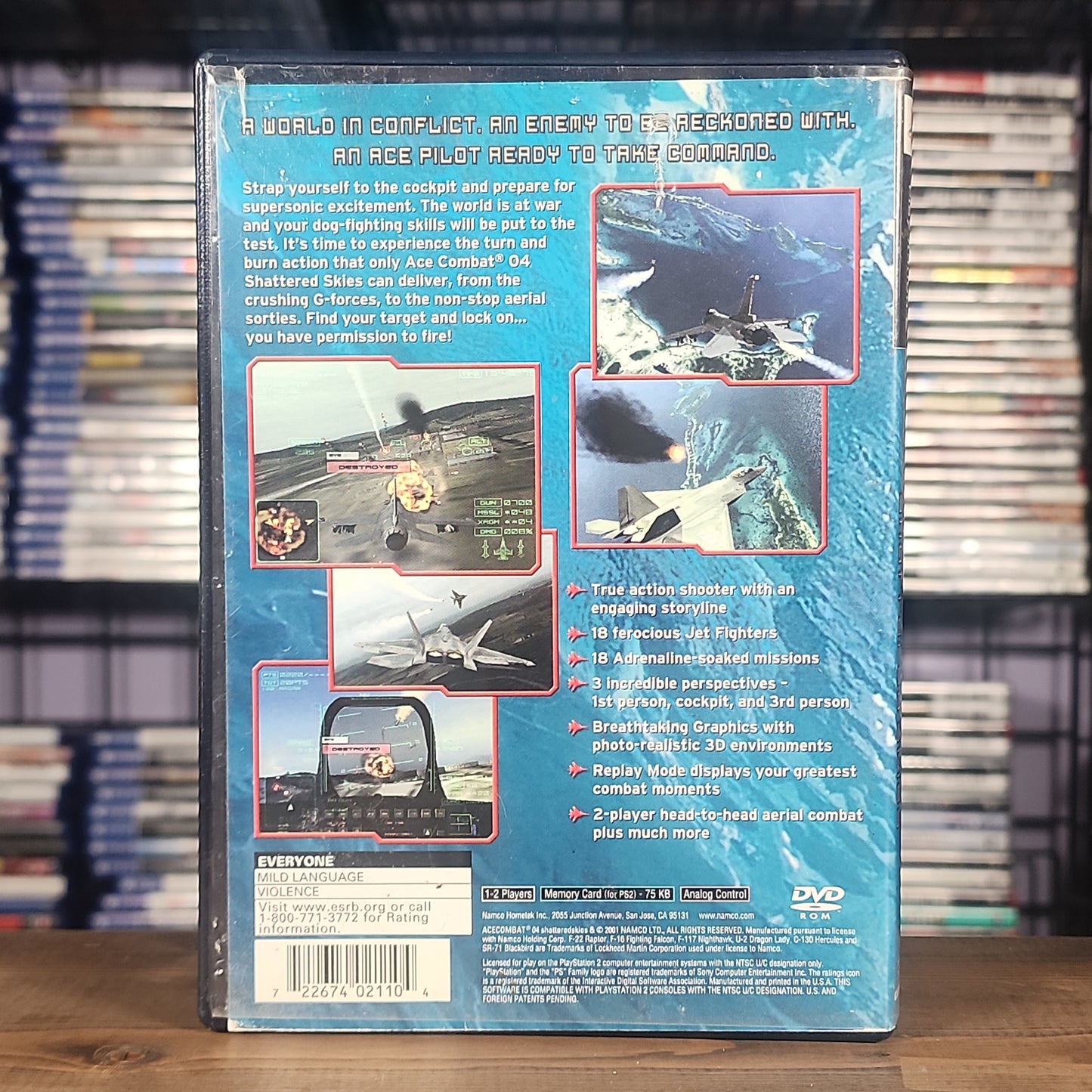 Playstation 2 - Ace Combat 04: Shattered Skies