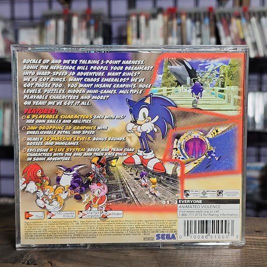 Sega Dreamcast - Sonic Adventure