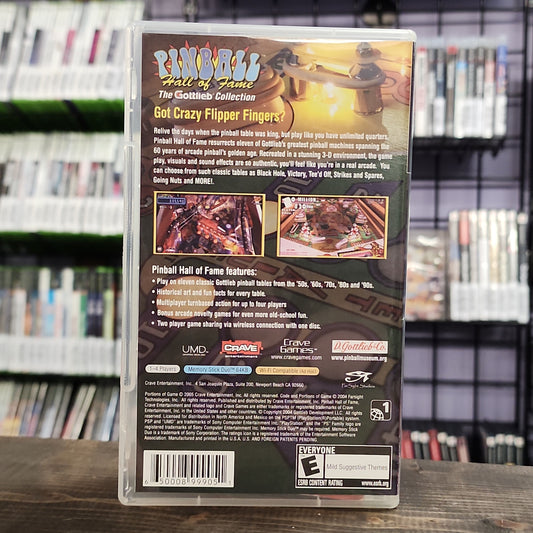 PSP - Pinball Hall of Fame: The Gottlieb Collection