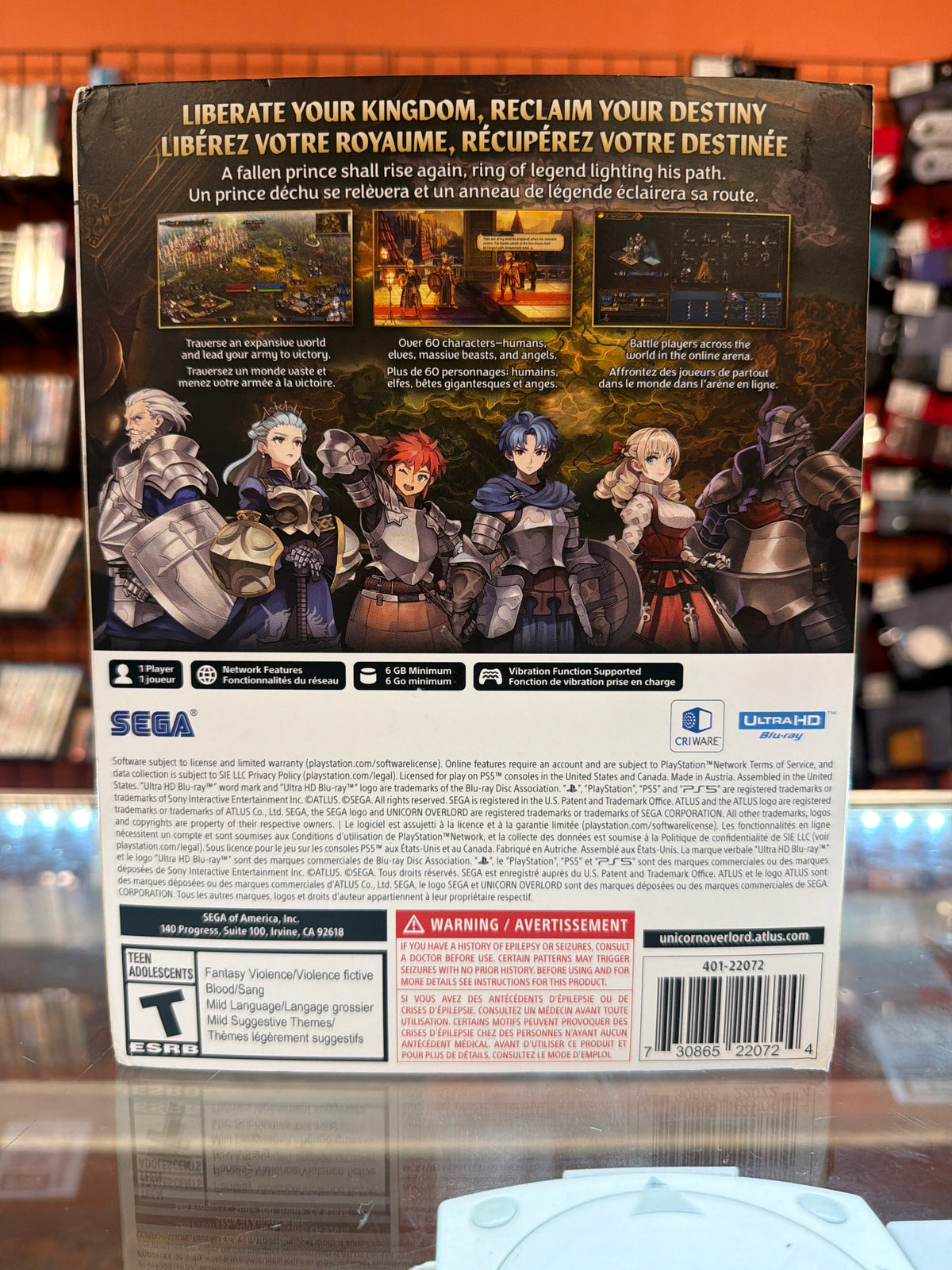Playstation 5 - Unicorn Overlord | Monarch Edition