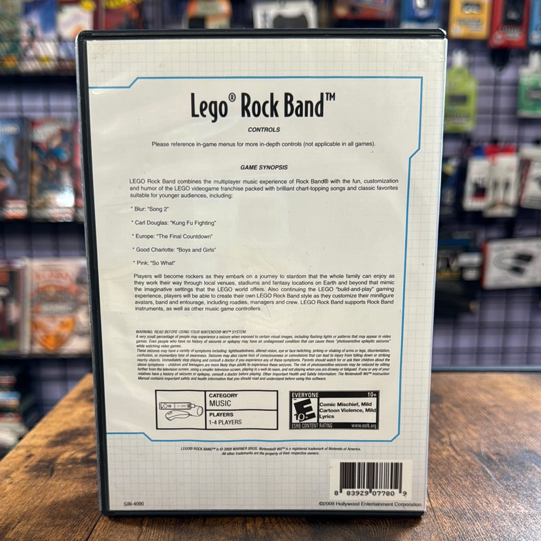 Nintendo Wii - LEGO Rock Band