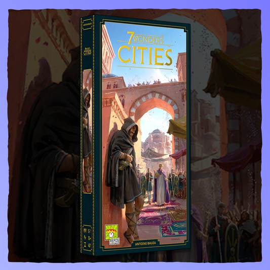 7 Wonders - Cities | Expansion Retrograde Collectibles 7 Wonders, Ancient, Board Game, Card Game, City Builder, Civilization Builder, Economic, Family, His Board Games